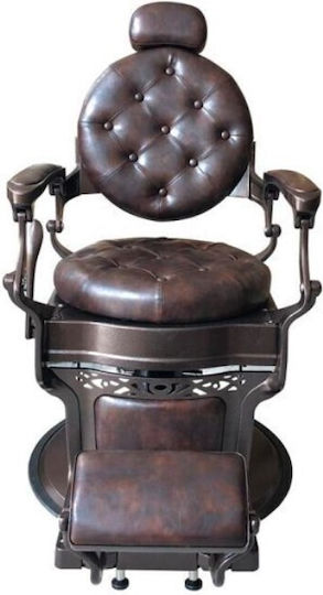 Καρέκλα Barbier Braun mit verstellbarer Höhe