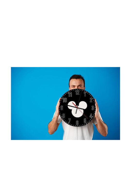 Koupakoupa Детски стенен часовник Mickey Дърво 30εκ.