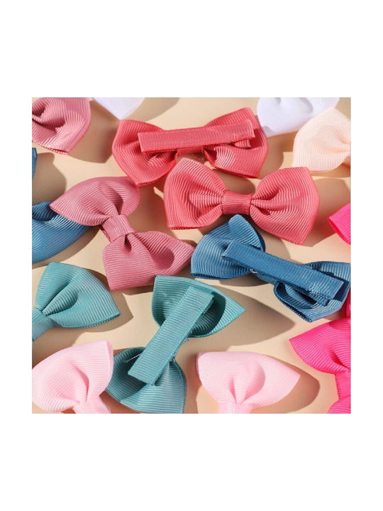 Elecool Kids Hair Clip Multicolour Bow In Blue Colour Elecool Kids Hair Clip Multicolour Bow In Blue Colour