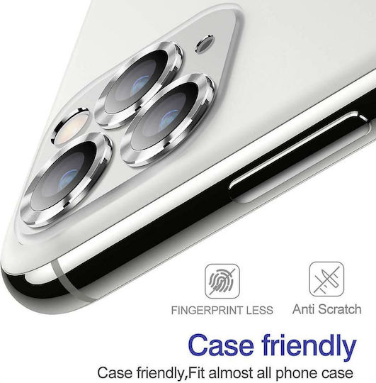 Lens Protector Kameraschutz Gehärtetes Glas Silver für das iPhone 12 Pro