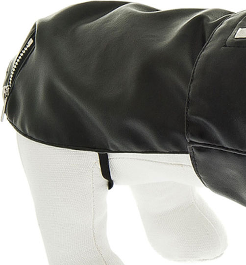 Ferribiella Black Dog Coat with 33cm Back Length