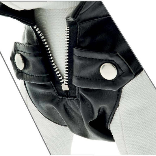 Ferribiella Black Dog Coat with 43cm Back Length