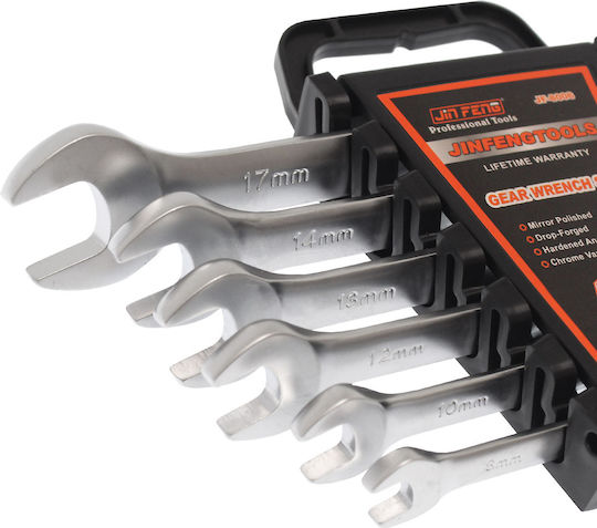German Polygon Set with Size from 8mm to 17mm 6pcs