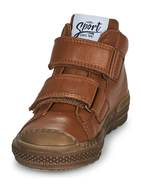 Ghete Copii cu Velcro Maro