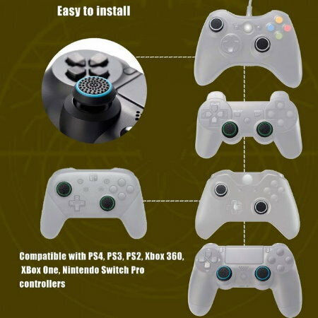 Thumb Grips Χειριστηρίου για PS4 σε Μπλε χρώμα