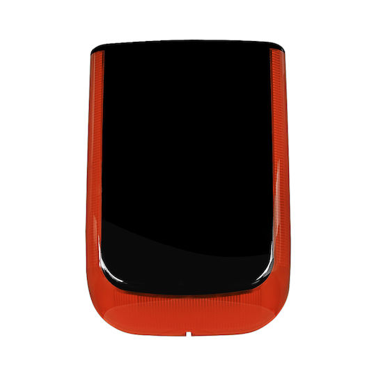 Irene Basic V2 Bk/ Alarm Siren Baterie Outdoor with Roșu Light