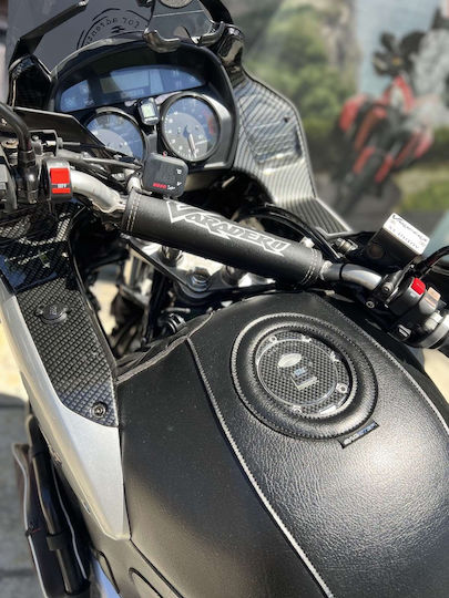 Moto Discovery Протектор за възглавничка на кормило на мотоциклет Honda Варадеро Черен