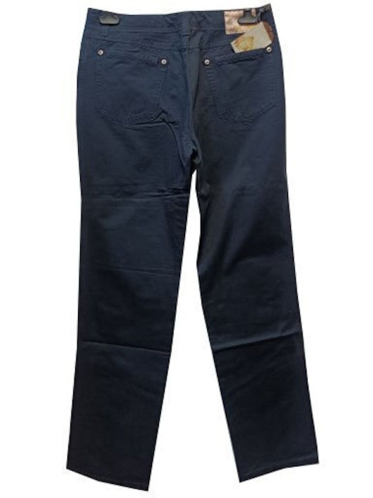 Luciano Faketti Men's Jeans Pants Navy Blue