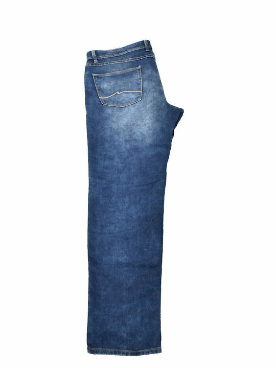 Hattric Herren Jeanshose in Relaxed Fit Blau