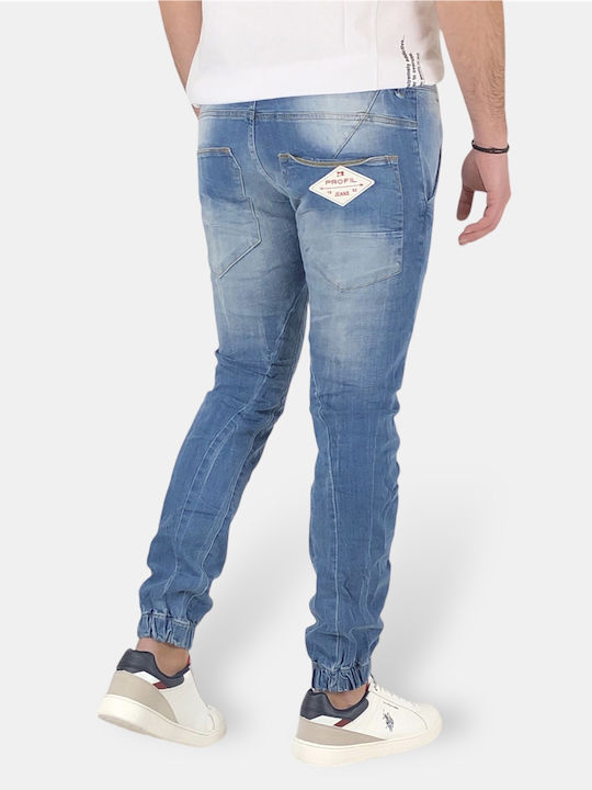 Men's Jeans Pants with Slim Fit Blue