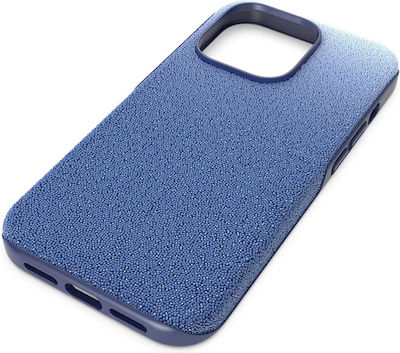 Swarovski Silicone Back Cover Blue (iPhone 14 Pro)