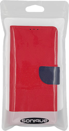 Sonique Buchen Sie Synthetisches Leder Rot (Realme C30)