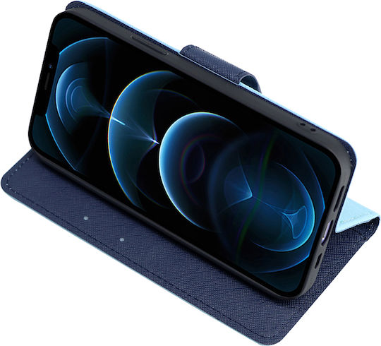 Sonique Book Δερματίνης Γαλάζιο (Redmi Note 12 4G)