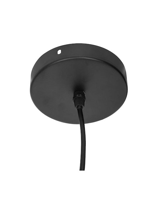 Atmosphera Sand Beige Boho Ceiling Light With E27 Socket 37x37x50cm