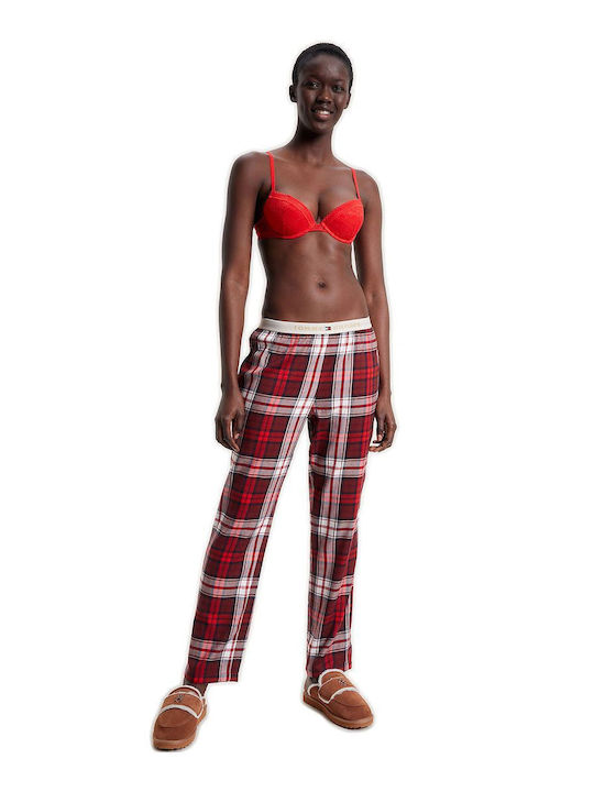 Fireworks Push Up Bra Red