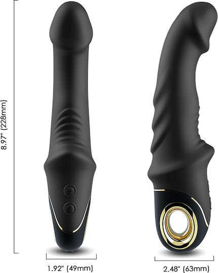 Kinksters Realistic Vibrator 2cm Negru