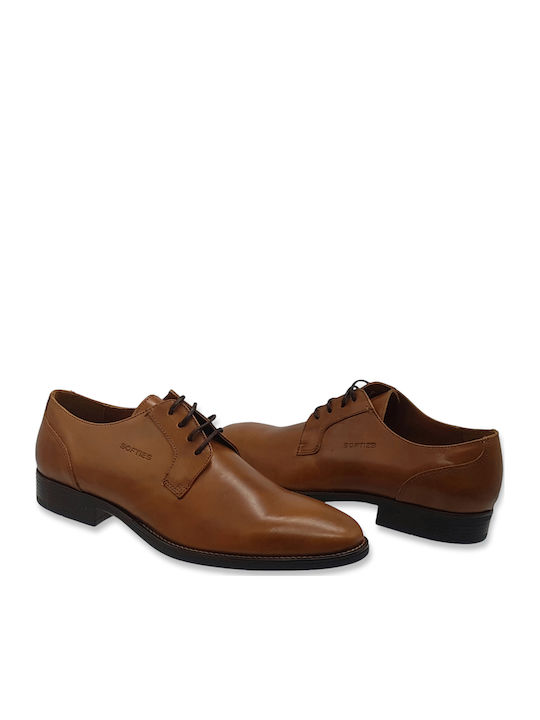 Leder Herrenschuhe Tabac Braun