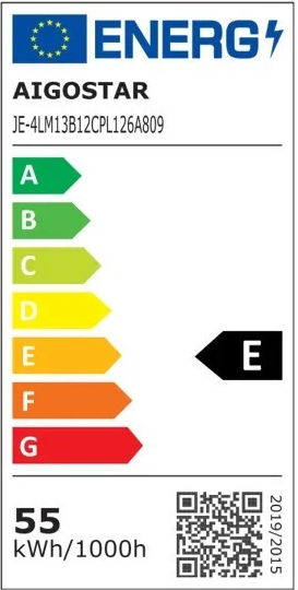 Aigostar Παραλληλόγραμμο Χωνευτό LED Panel 60W με Ψυχρό Λευκό Φως 6500K 120x60εκ.