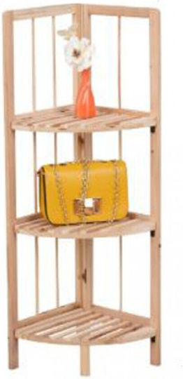 Corner Beige Bookcase 26x28x85cm 31554 Corner Beige Bookcase 26x28x85cm 31554