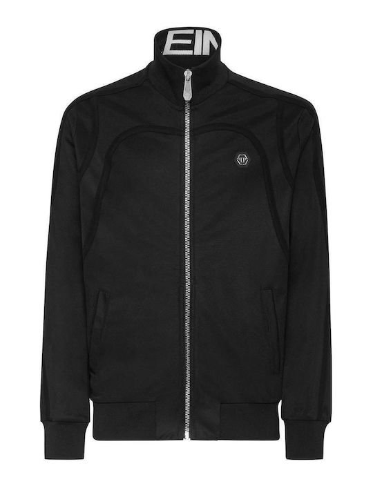 Skull&bones Sweatshirt with Hood Black