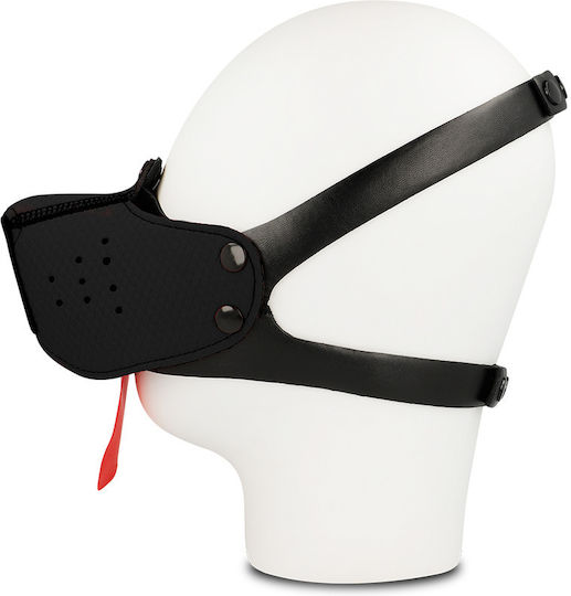 Dream Love Dog Muzzle BDSM Accessory σε Μαύρο Χρώμα