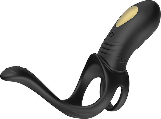 Kinksters Вибриращ Пръстен Петел Черен 3129-0043