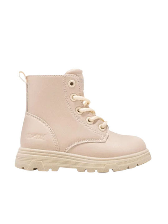 Conguitos Kids Boots with Zipper Beige