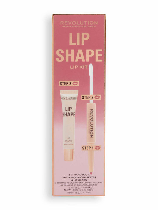 Revolution Beauty Lip Make-up-Set Rose Pink