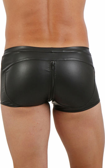 Soiemio Wetlook Ανδρικό Sexy Boxer Μαύρο