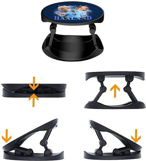 Koupakoupa Pop Socket Κινητού Erling Haaland Phone Holders Stand Stand Βάση Στήριξης Κινητού Στο Χέρι