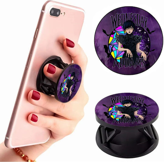 Koupakoupa Pop Socket Κινητού Wednesday Jenna Ortega Phone Holders Stand Stand Βάση Στήριξης Κινητού Στο Χέρι