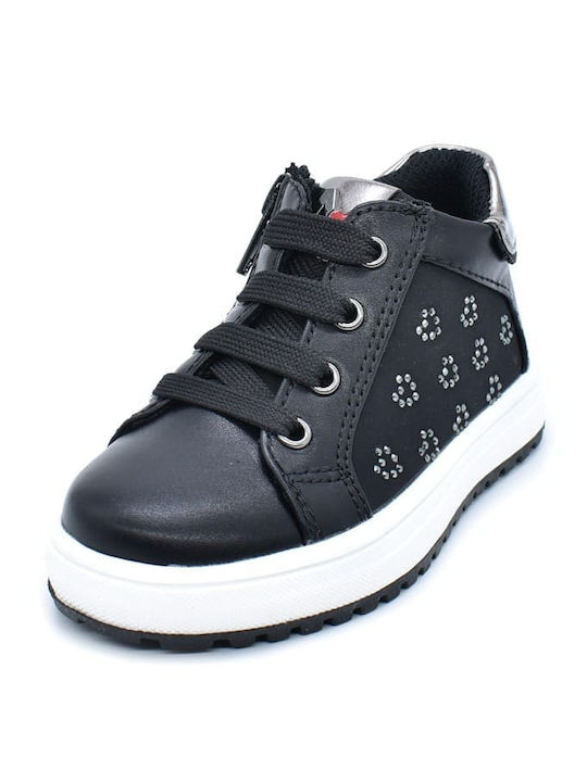 Παιδικά Sneakers High Μαύρα