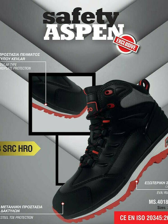Maco Aspen Μποτάκι Ασφαλείας S3 Maco Aspen Μποτάκι Ασφαλείας S3