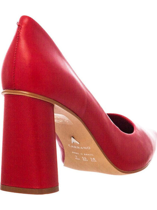 Leather Red Heels