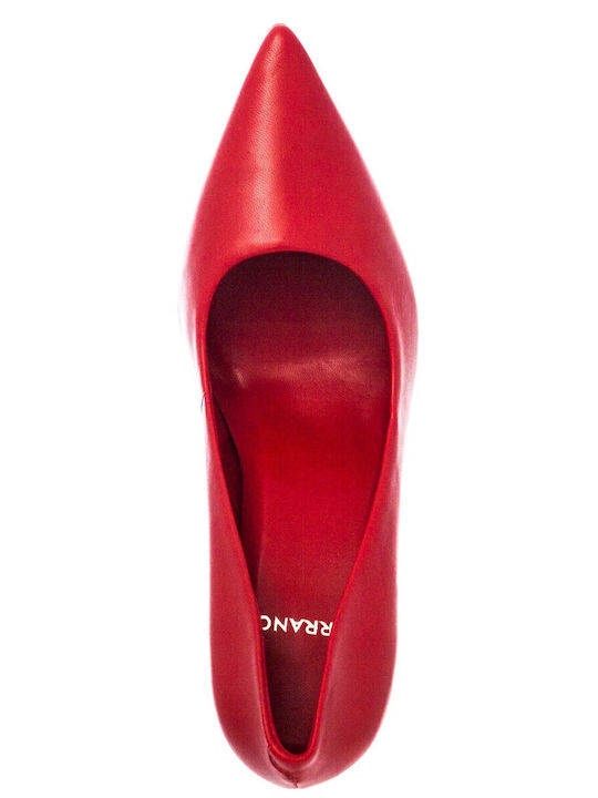 Leather Red Heels