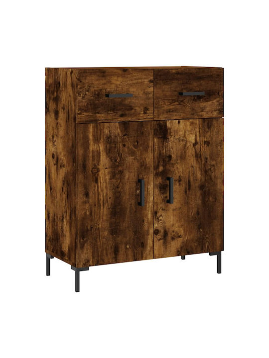 Ντουλάπα Γραφείου Ξύλινη Καφέ 69.5x34x180cm