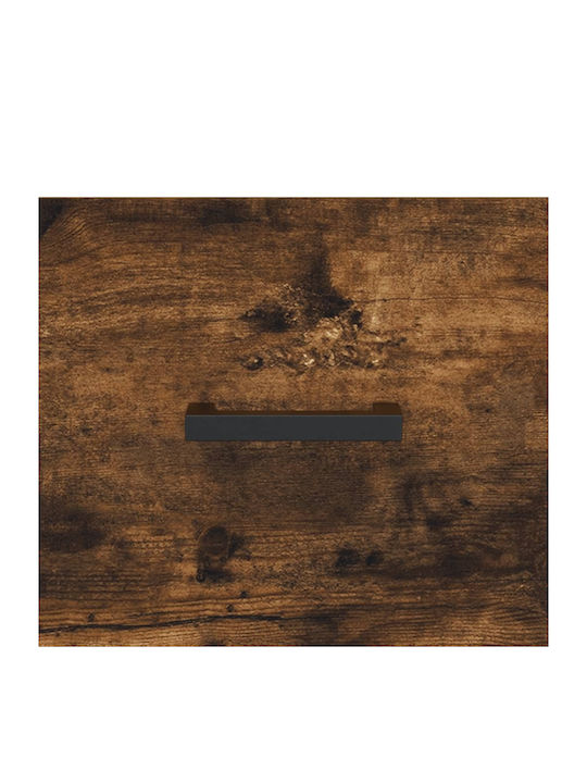 Ντουλάπα Γραφείου Ξύλινη Καφέ 69.5x34x180cm
