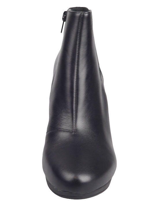 Ambyr Rise Ghete De Piele Pentru Femei Cu Toc Negru