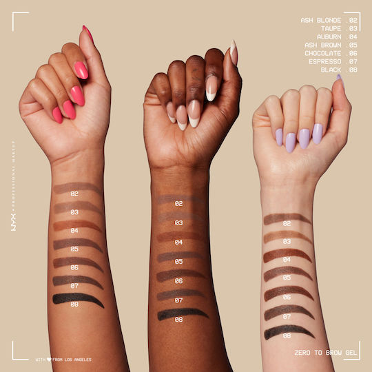 NYX Professional Makeup Zero To Brow Eyebrow Pencil Auburn