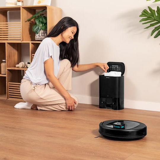 Cecotec Conga 7490 Eternal Home X-Treme Robot Vacuum Cleaner with Laser Mapping and Suction Power 2600Pa Black