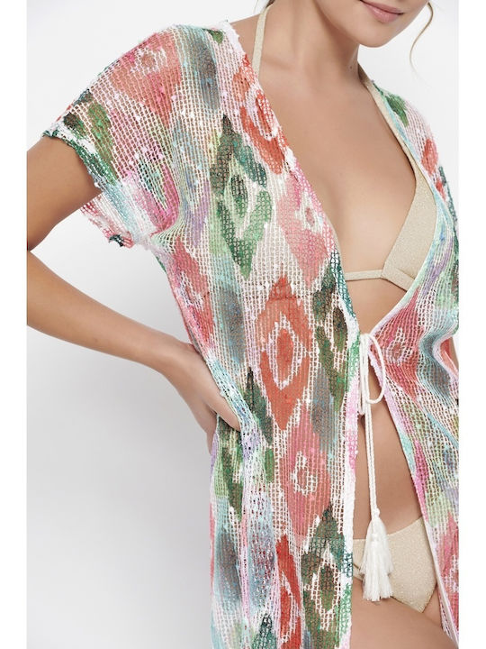 Jeannette Lingerie Kimono Pentru Plajă Multicolor