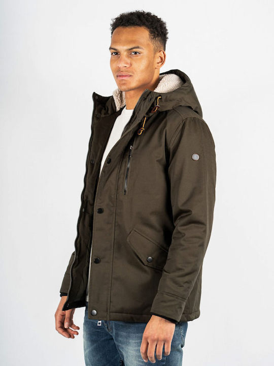 Marcus Winter Jacket Windproof Khaki