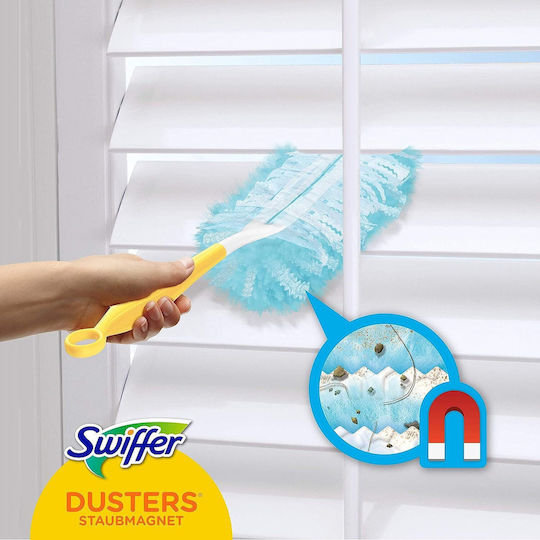 Swiffer Duster Φτερό Ξεσκονίσματος με Λαβή & Ανταλλακτικά