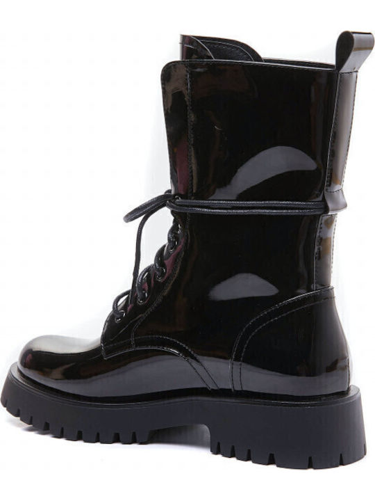 Stiefeletten Damen Schwarz