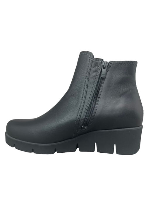 Softies Women's Platform Boots Black