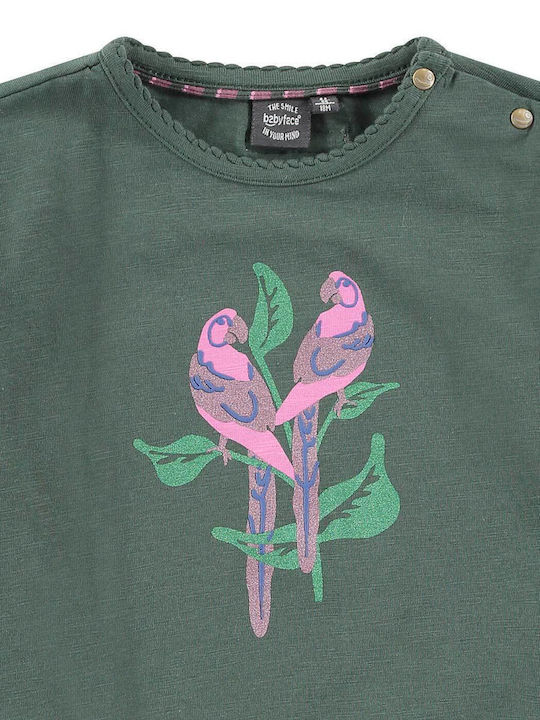 Kids' Shirt Long Sleeve Green