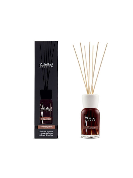 Millefiori Diffuser with Fragrance Sandalwood 7MDSB 100ml