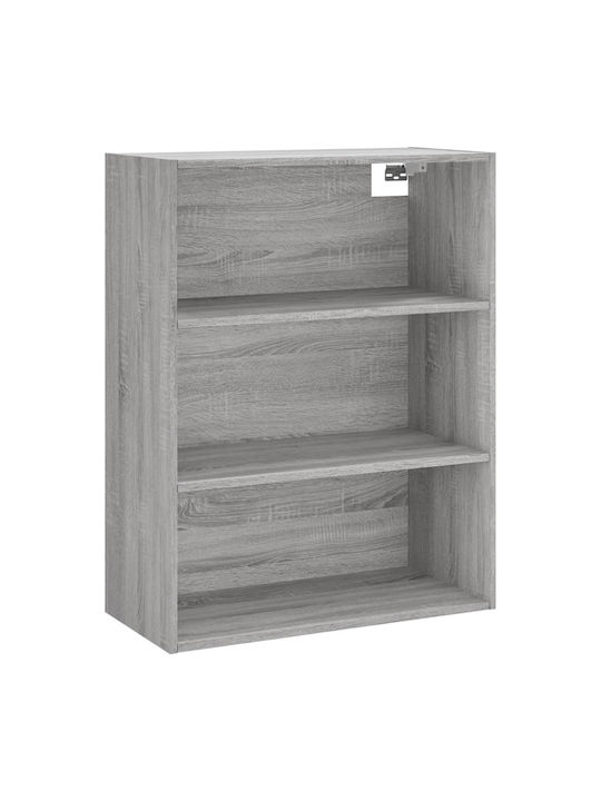 Βιβλιοθήκη Γκρι 69.5x34x180εκ.