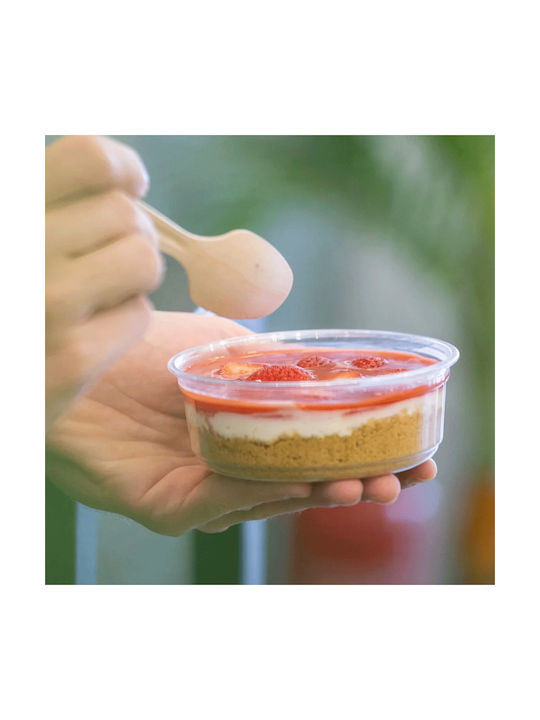 Intertan Servierschüssel Rund Kunststoff Transparent mit Durchmesser 11.7cm