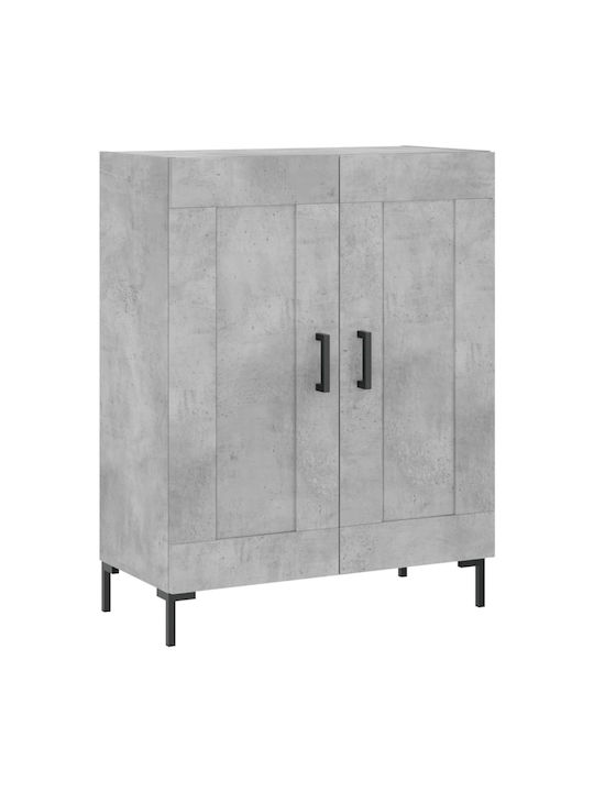 Kleiderschrank Büro Grey 69.5x34x180cm
